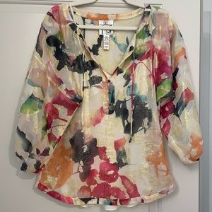 Floral blouse - worn once